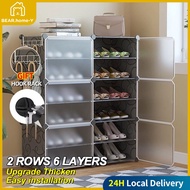 Multilayer Shoe Rack Organizer Cabinet Shoe Rack with Cover large-capacity Shoe Cabinet