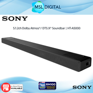Sony HT-A5000 (5.1.2ch) Dolby Atmos Sound Bar Surround Sound Home Theater with DTS:X & 360 Spatial S