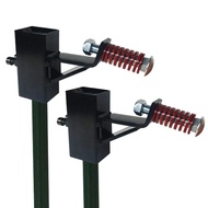 Highwild T-Post Target Hanger - T Post 2x4 Bracket Target Mount - AR500 Steel Gong Targets Conversio