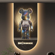 Lamp - Wall Painting BearBrick Led Painting suitable for modern style suitable for each living room 