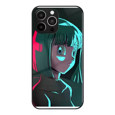 Space 2 Soft Glass Case For Iphone 15 14 13 12 11 Pro X Xs Xr 7 8 Max Mini Cover Bulma Vegebul Z