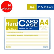 Transparent Thick Plastic Protective Sleeve Document Holder A3 A4/A5 Paper Size