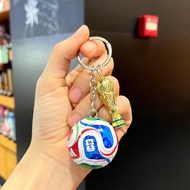 2026 US Canada Mexico World Cup Trophy Keychain Fan Tavern World Cup Football Gift