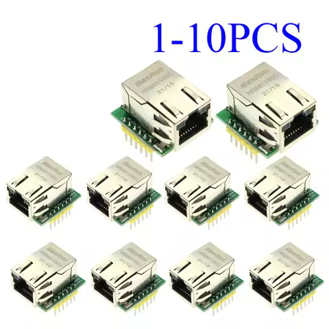 1-10PCS W5500 Module TCP/IP Ethernet Module Compatible with WIZ820io Network Interface RC5 IoT for