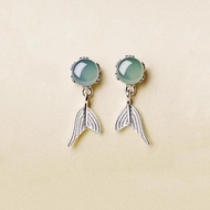 Nereid Earrings S925 Sterling Silver [MERCELO] Earring for Women Non Tarnish Earring Silver Earring 