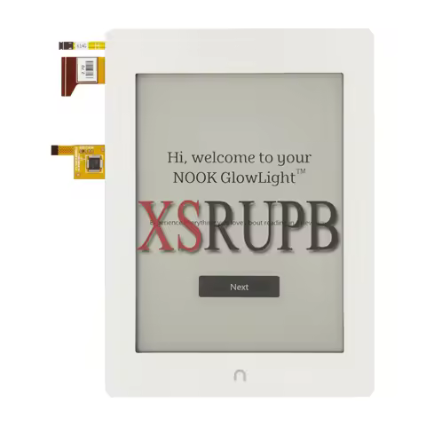New 300PPi ED060KH3 6 inch ink Screen For Nook glowlight plus Nook 5 BNRV510 E-Ink Reader Ebook eRea