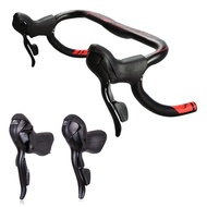 [Hot Products] [Ready stock] Road Bike STI Shifter Set Double 2x7 3x7 Speed 7s 14s 21s 7 Speed Brake