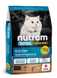 nutram - TOTAL T24 三文魚+鱒魚(2kg)無穀物全貓貓糧