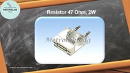 Resistor 47 Ohm | Resistor Karbon 47 Ohm ± 5%, 2W dgn Section Box