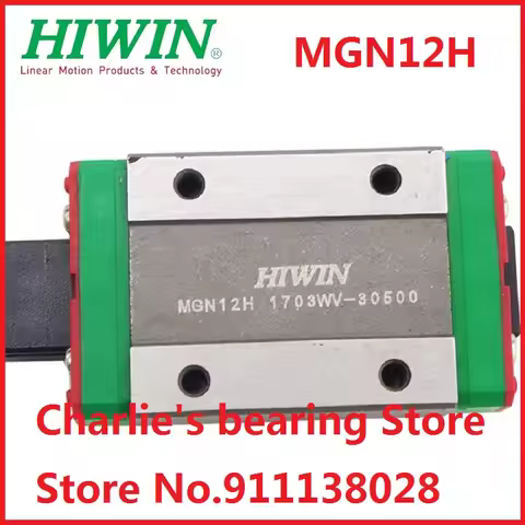 1pc 100% brand new original genuine Hiwin brand miniature linear guide block MGN12H
