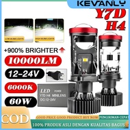 Y7D Lampu Mini Projie LED Mobil Motor Biled H4 85W IP67 Super Terang TERMURAH /Lampu Led Mobil Dan M