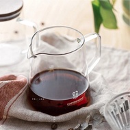 [Cafede Kona] Genuine Cafede Kona black walnut glass coffee pot, soft, slender design.