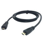 全城熱賣 - 【2條裝】micro hdmi轉micro hdmi高清線 19+1 照相機接線公對公2.0版（0.5m）