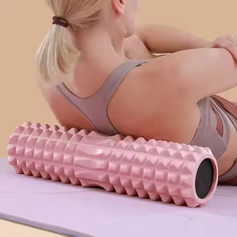 Yoga foam roller muscle massage Block pilates tools Yoga Column fitness foam roller set gym Yoga Bri