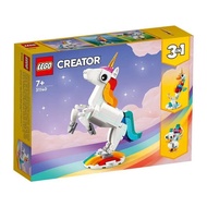 【LEGO 樂高】磚星球〡31140 創意三合一系列 魔幻獨角獸 Magical Unicorn