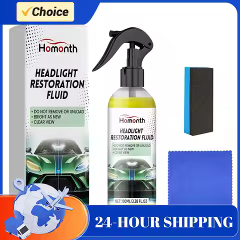 100ml Headlight Renewal Polish Maintenance Liquid Kit Headlight Polisher Headlight Repair Polish Liq