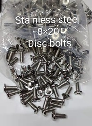 COD STAINLESS STEEL BOLTS 8 / 20MM  8 / 25 MM DISC BOLTS HONDA YAMAHA