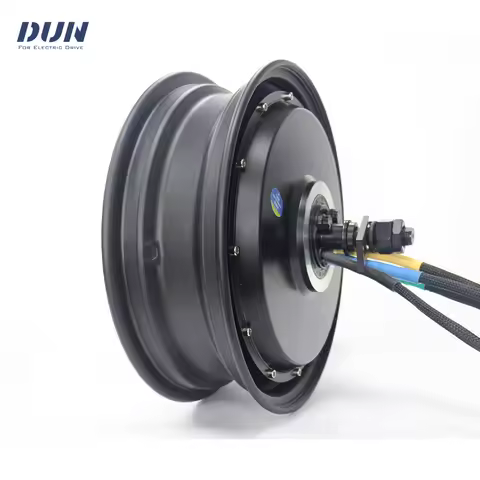 YUMAMotor 12x3.5Inch 4000w 72v 90kmh 45H BLDC In-Wheel Hub Motor