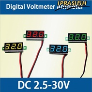 IPRASI6H 1Pc Panel Meter Test Tool DC 2.5-30V Detectors LED Display Voltameter