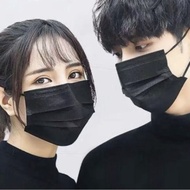 BLACK 3-PLY MASK BLACK 3-PLY MASK BLACK MASK/