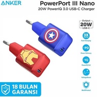 ANKER Powerport III Nano 20W iPhone 12/13 Fast Charger Type-C Port