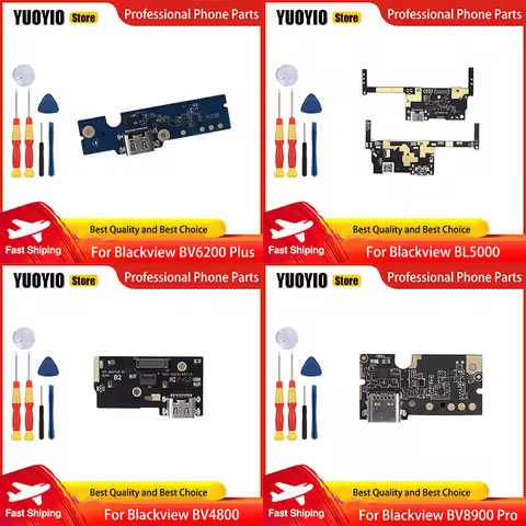USB Plug Port Charge Board For Blackview BV8100 BV6200 Pro BV6200 Plus BV6800 Pro BV4800 Pro BV8900 