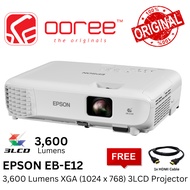 EPSON EB-E12, EB E12 3,600 LUMENS / EB-E01, EB E01 3300 LUMENS PROJECTOR 3LCD XGA (1024x768), CONTRA