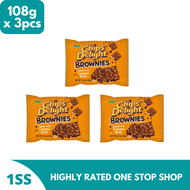 Chips Delight Brownies Topped with Cashew Nuts 108g x 3pcs