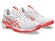 ≡冠盛體育≡ASICS 2024新款網球鞋 SOLUTION SPEED FF3澳網女款網球鞋白/粉橘色現貨