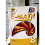 E-MATH GRADE 8(USED BOOK)