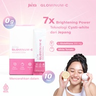 JIERA Glominum-C Drink | Paket 7 Sachet FREE 1 PCS |With L-Glutathione and White Tomato | 1st Brightening Drink w/ 0% Sugar | Mencerahkan, Meratakan Warna Kulit, Menghilangkan Flek dan Bekas Jerawat #PutihTanpaGula!  - Jiera Official Shop (KHUSUS LIVE)