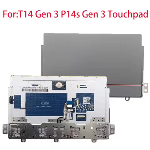 New Original Laptop Clickpad For Lenovo ThinkPad T14 Gen 3 P14s Gen 3 Touchpad BLACK FRU 5M11B95897