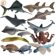 Realistic Marine Animal Action Figures Simulation Ocean Life Model Ornaments Educational Toys For Boys Girls