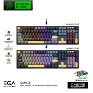 [ประกัน 2 ปี] EGA TYPE CMK12 คีย์บอร์ดเกมมิ่งขนาด100% Hot-Swappable 3 Pin Mechanical Mini RGB