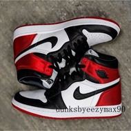 Air a/j  1 Retro High Satin Black Toe 红丝绸 CD0461-016