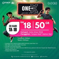 One Xox prepaid dan pospaid