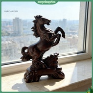 surpriseprice| Hand Carved Horse Figurine Prosperity Horse Figurine Wooden Carving Horse Figurine Re