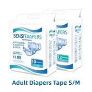 Sensi Adult Diapers Tape Diapers S/M