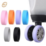 Durable Silicone Wheels Cover Luggage Suitcase Wheels Protector Cover Silent Anti Wear Wheels Reduce Noise Covers Luggage Accessories