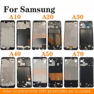 Middle Frame For Samsung A10 A20 A30 A40 A50 A60 A70 Housing LCD Middle Frame Plate Cover Bezel replacement parts