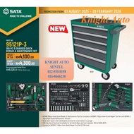 SATA 95121P-3 169PCS 5 DRAWER QUICK REPAIR & MAINTENANCE SET