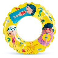 Prosun Intex 61-cm / 24-Inches Inflatable Swim Ring Children Age 6 - 10 Pool Float Floaties (WSR 61 