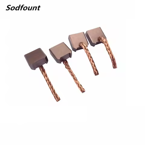 7×18×18mm Carbon Brushes set for Automobile Car Starter Motor 4D30 Reduction Starter Motor Carbon Br