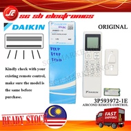 *ORIGINAL* DAIKIN AIR CONDITIONER REMOTE CONTROL (3P593972-1E) SUITABLE FOR FTV-A SERIES AIRCOND