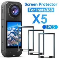 3PCS For Insta360 X4 X3 X6 X5 HD glass camera LCD screen protector For Insta 360 X6 X5 X4 X3 Camera 