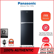 Panasonic 288L 2 Door ECONAVI Inverter Refrigerator NR-TV301BPKM NR-TV301BP (Fridge Peti Sejuk Peti Ais 电冰箱)