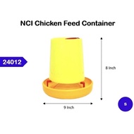 NCI CHICKEN FEEDER CONTAINER TEMPAT AYAM MAKAN BEKAS MAKAN MAKANAN AYAM PLASTIK MURAH
