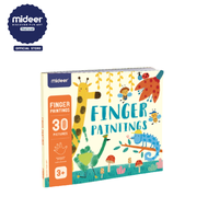 Mideer มิเดียร์ Finger Paintings book สมุดระบายสีสำหรับ Finger paint book CT7043