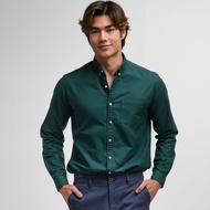 era-won เสื้อเชิ้ต คอปก แขนยาว Oxford Shirt Signature  สี Emerald