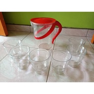 Jug with 6 cups /cold water/hot water